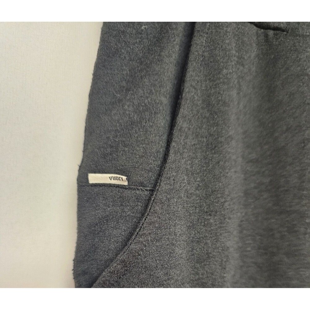 Vuori Mens LARGE Ponto Performance Joggers Charcoal Gray Drawstring Stretch V418 - Picture 4 of 5